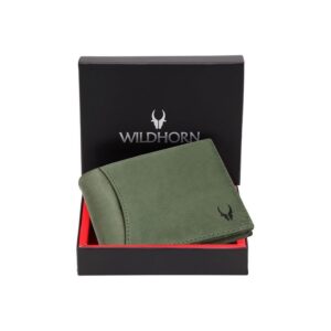 WildHorn RFID Protected Leather Wallet
